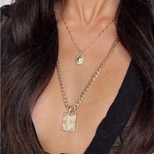princess polly magnolia gold necklace set *NWT